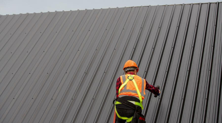 Professional metal roof installation services in Hill, NH